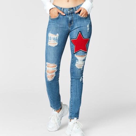 red star jeans
